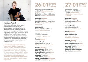 Konzert „WinterKlassik“_Spurensuche zwischen Sehnsucht und Wahrheit „Heimat“