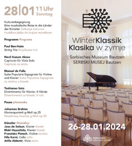 Konzert „WinterKlassik“ - Kulturenbegegnung in der Musik