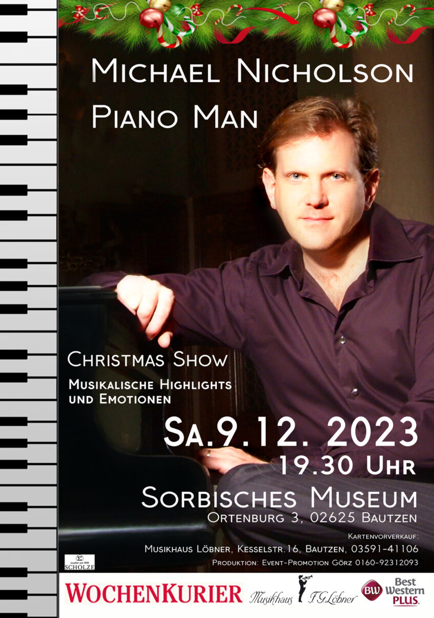 Konzert: CHRISTMAS-SHOW mit Michael Nicholson